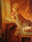 Jean-Honore Fragonard The Love Letter oil